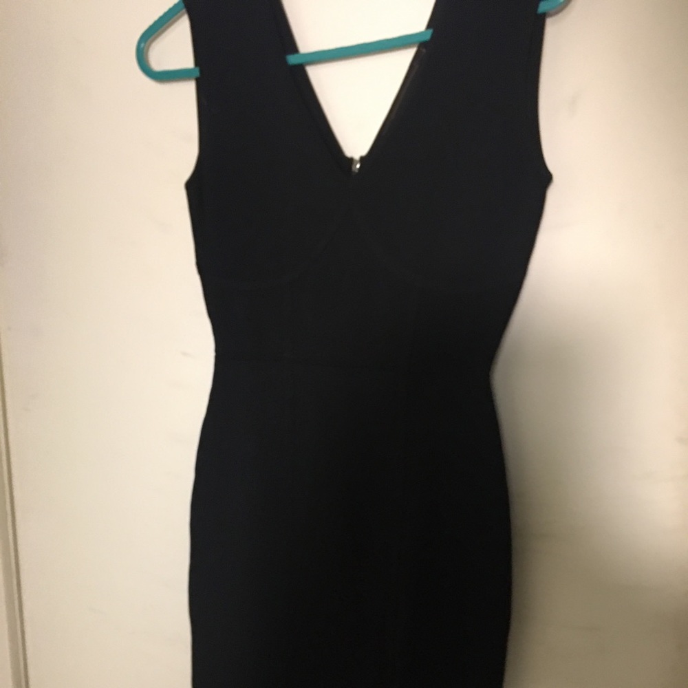 BCBG black cocktail dress